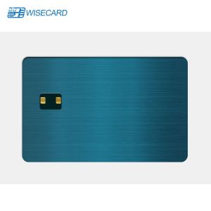 WCT Metal Business Cards Writeable Hybrid Hidden RFID NFC Chip Contactless Smart