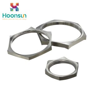 China Metallic Cable Gland Accessories EMC Locknut With Electrical Fittings on sale