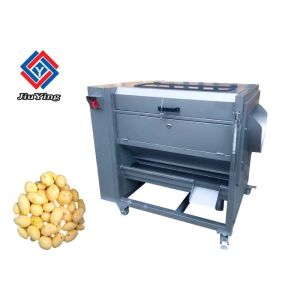China 1.5 KW Fruit And Vegetable Peeler Machine , Potato Washing Fresh Ginger on sale
