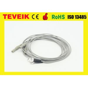 High Quality pure silver EEG cable electrodes for EEG machine, DIN1.5 socket eeg