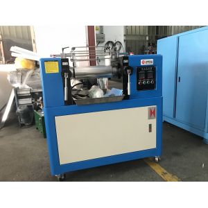 Lab PVC EVA Two Roll Rubber Mixing Mill Plastic Material Calender Equipment