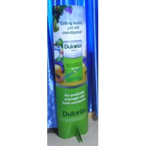 Cheap Lama display stand display with 4C printing manufacture for sale