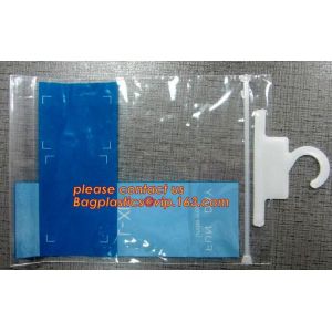 Underwear Hanging Hook Clothes Package Garment Bag With Hook, Swimwear Zipper