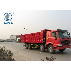 China SINOTRUK HOWO 8X4 International Dump Truck 2017 New Model For 50T Load Euro II on sale