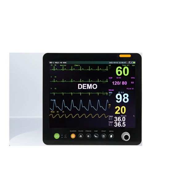 Portable Multi Parameter Patient Monitor with 1 Year Warranty 100-240V~ 50/60Hz