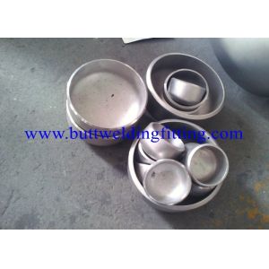 8” SCH 40S Stainless Steel Pipe Cap ASTM A403 WP304 / 304L , WP316 / 316L