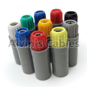 Plastic Connector LEMO 2 Pin Compatible With LEMO PRG Circular Push Pull