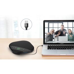 USB 5.8g Cordless Conference Speakerphone 5m Pick Up Distance