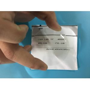 ASP UV400 Prescription Eyeglass Lenses 1.61 Refractive Index 65 / 75MM Diamater