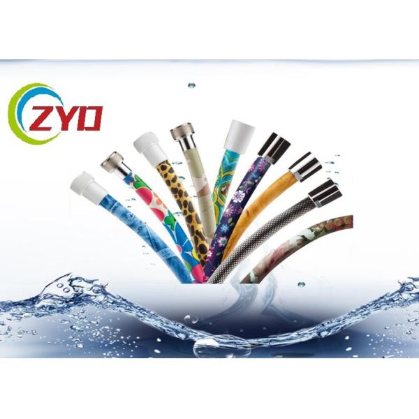 Quality Various Color Flexible Shower Hose PB Less Brass / SS Material Screw wholesale