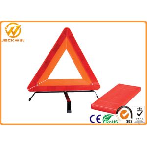 Cheap ECE R27 Reflective Warning Triangle , Car Emergency Advance Warning Triangle for sale