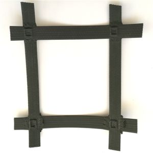 Embankment Construction Steel-Plastic Welding Geogrid with 50Kn/m Tensile