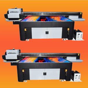 China High Precision UV Printer With Serial Interface And LED Environmental UV Ink on sale