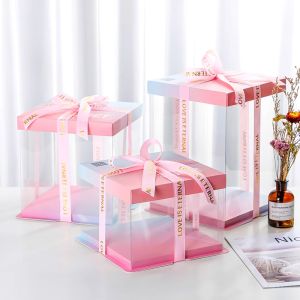 Food Industry Customizable Cake Containers for Customized Packaging