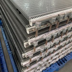 Aluminum Micro Channel Condenser Corrosion-Resistant Fin Material 6815 Fin Width