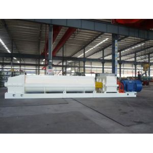 Clay brick making plant mixing equipment capacity 120 tons per hour double shaft