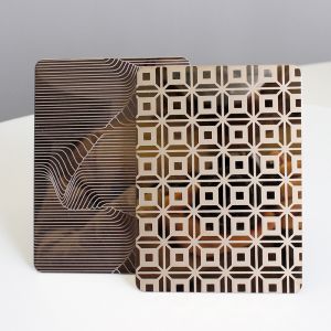 China 1500mm width Mirror Etched Stainless Steel Sheet Wall Decoration on sale