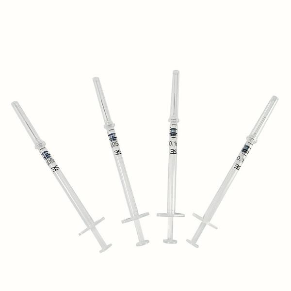 Plastic Injection Luer Lock 20ml 10ml 5ml 1ml Medical Disposable Syringe With