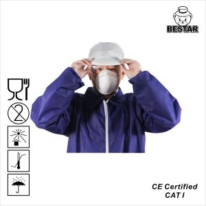 Disposable Polypropylene SPP Breathable Disposable Protective Coverall for