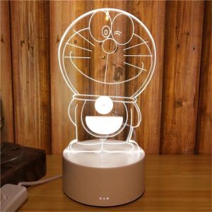 The Interest Cartoon design Acrylic 3D LED Night Light for Gift , OEM Decoration