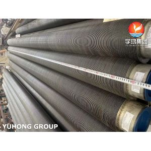 ASTM A312 TP304 HF Welding Fin Tubes With SS304 Fins Tubos Aletados