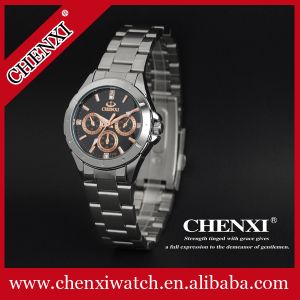 China Rose Gold 019A61D 2 Colors Available Black White Wristwatches Man New Women's Watch Couples Lovers Gift Watch on sale