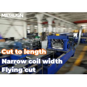 Narrow Coil Flying Cutting To Length Ctl Machine 1.5-2.5mm Material Thickness