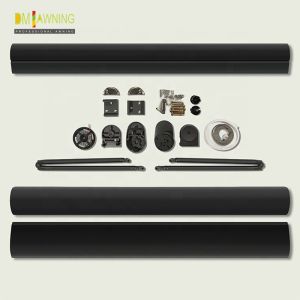 China DM Aluminium Full Cassette Awning Parts Full Cassette Awning Accessories Set on sale