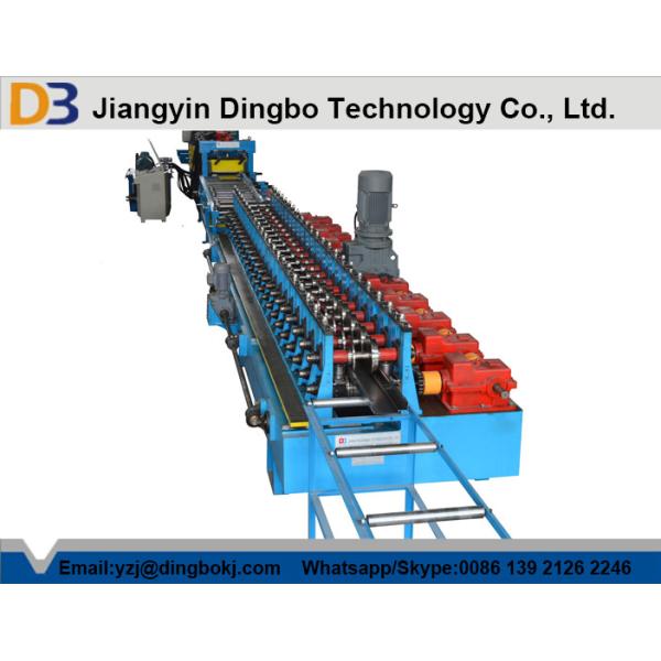 Quality Euro Style Door Frame Roll Forming Machine With Chain Or Gear Box Driven System wholesale