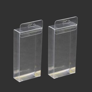 China Disposable PET Plastic Clear Electronics Packaging Box on sale