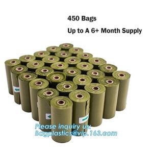 Biodegradable Compostable Scented High Quality HDPE Plastic Baby Nappy Sacks