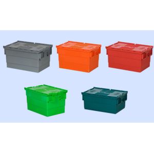 stackable plastic crates and Nestable plastic tote boxes