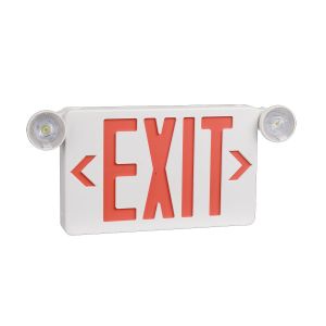 White 120V Emergency Exit Lights , 3W Emergency Exit Sign Lights With Battery