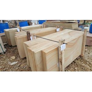 Honed Sandstone Wall Covering 10-50mm Thick external sandstone cladding