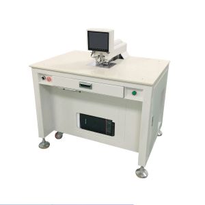 Semi-auto CCD Target Hole Punching Machine For Aluminum Nameplates