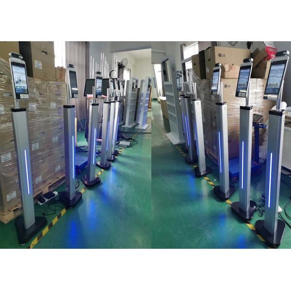 Capacitive Touch 200W Pixels Face Recognition access control system Temperature