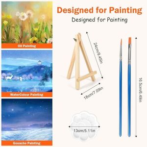 Custom Size Art Canvas Painting Kits DIY Painting Tools For Kids