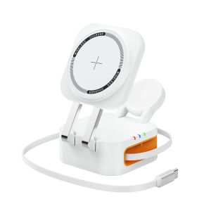 3 In 1 Desktop Wireless Charging 70 X 70 X 41mm 5w/7.5w/10w/15w Output 9v-3a 12v