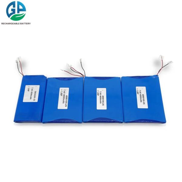 7.4v Li Ion Polymer Battery Pack 4080105 2S 7.4v 4000mah KC Lipo Battery Pack 403048