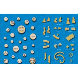 Stainless Steel Automatic Mini Macaroni Fusilli Couscous Pasta Making Machine