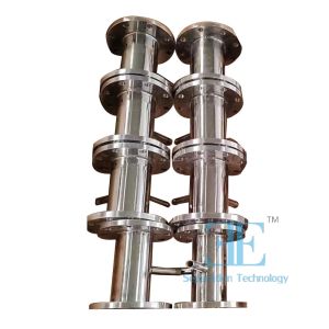 Stainless Steel Static Mixer For Inline Mounting System Application