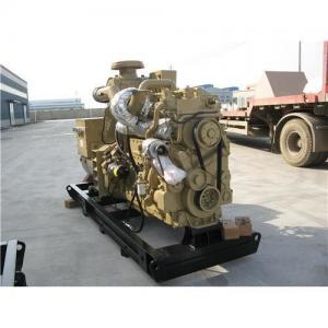 China High Efficiency Marine Emergency Generator 710KW / 888KVA Pre - Low Oil Pressure Alarm on sale