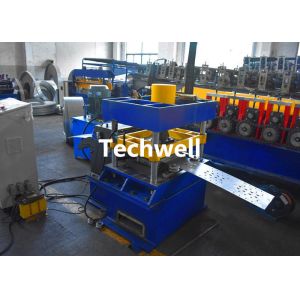 Werehouse Shelving Upright Rack Roll Forming Machine With Flying Cutting, for