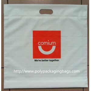Fashion Custom Printed Die Cut Handle Bags With Embossed Surface
