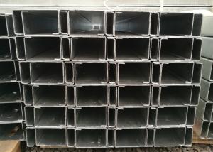 Galvanized Solar Panel Mounting Structure , C Profile Solar Module Mounting Structure