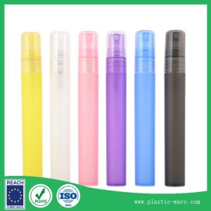 10 ml PP plastic perfume spray bottle portable frosted perfume pen cosmetic