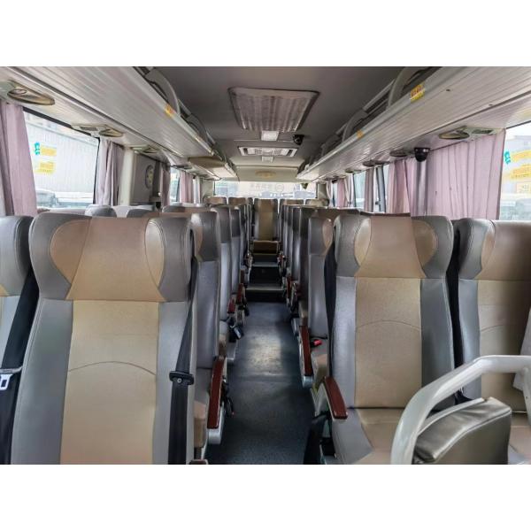 Used Shuttle Vans Golden Dragon Used Commercial Bus XML6857 Yuchai YC6J 34seats 2017