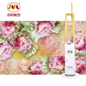 Cheap Auto Color Matching Multi Speed Lcd Wall Mural Printing Machine With Lead Rails for sale
