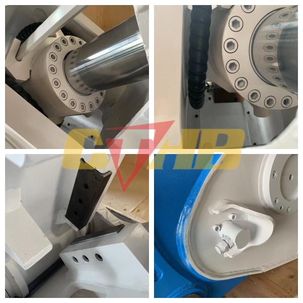 42CrMo Concrete Pulverizer Yakai CTHB 360 Rotating Hydraulic Pulverizer For Excavator