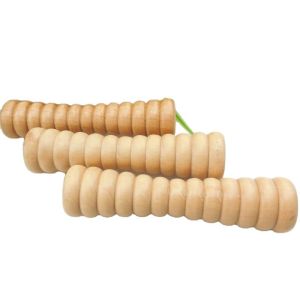 Wooden Fascia Massage Roller Trigger Points for Release Cellulite Sore Muscle